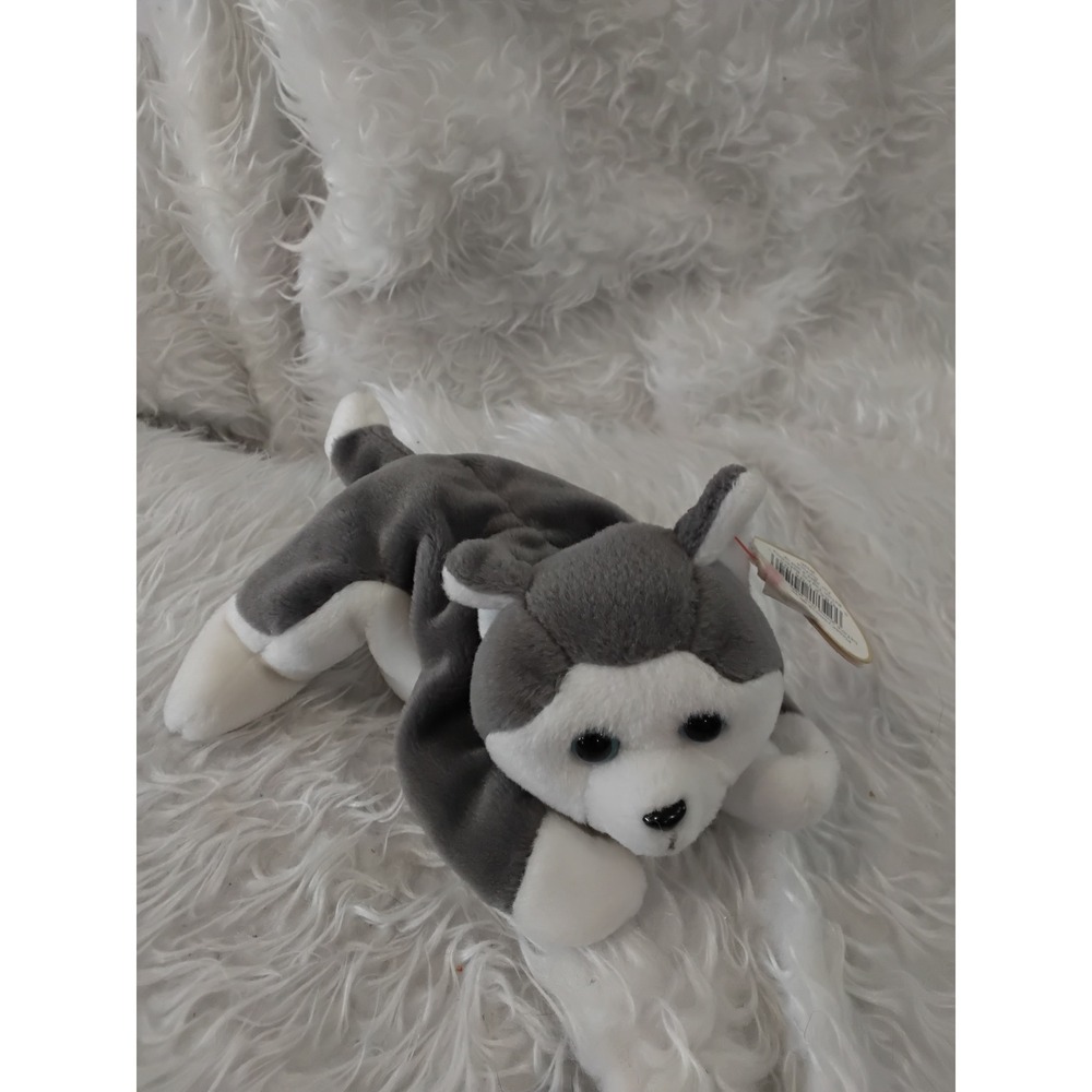 Ty Beanie Baby Nanook Huskyโ Dog Plush 1996 With Tags